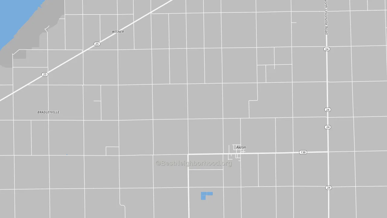 Transit Grade map of 48701, MI