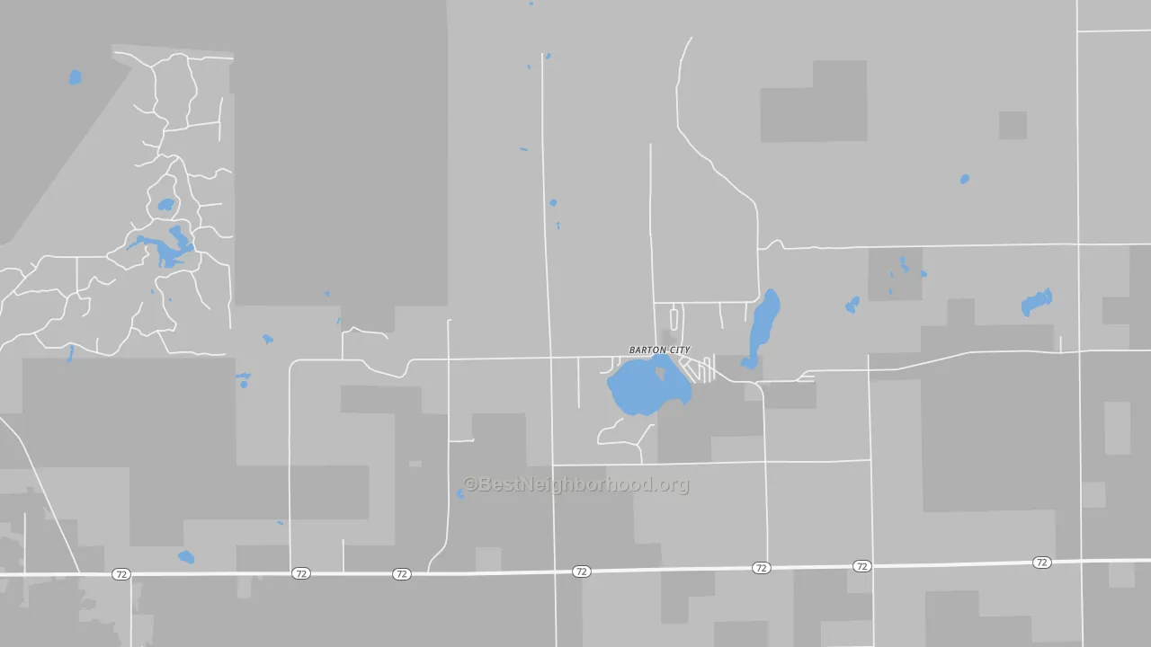 Transit Grade map of 48705, MI