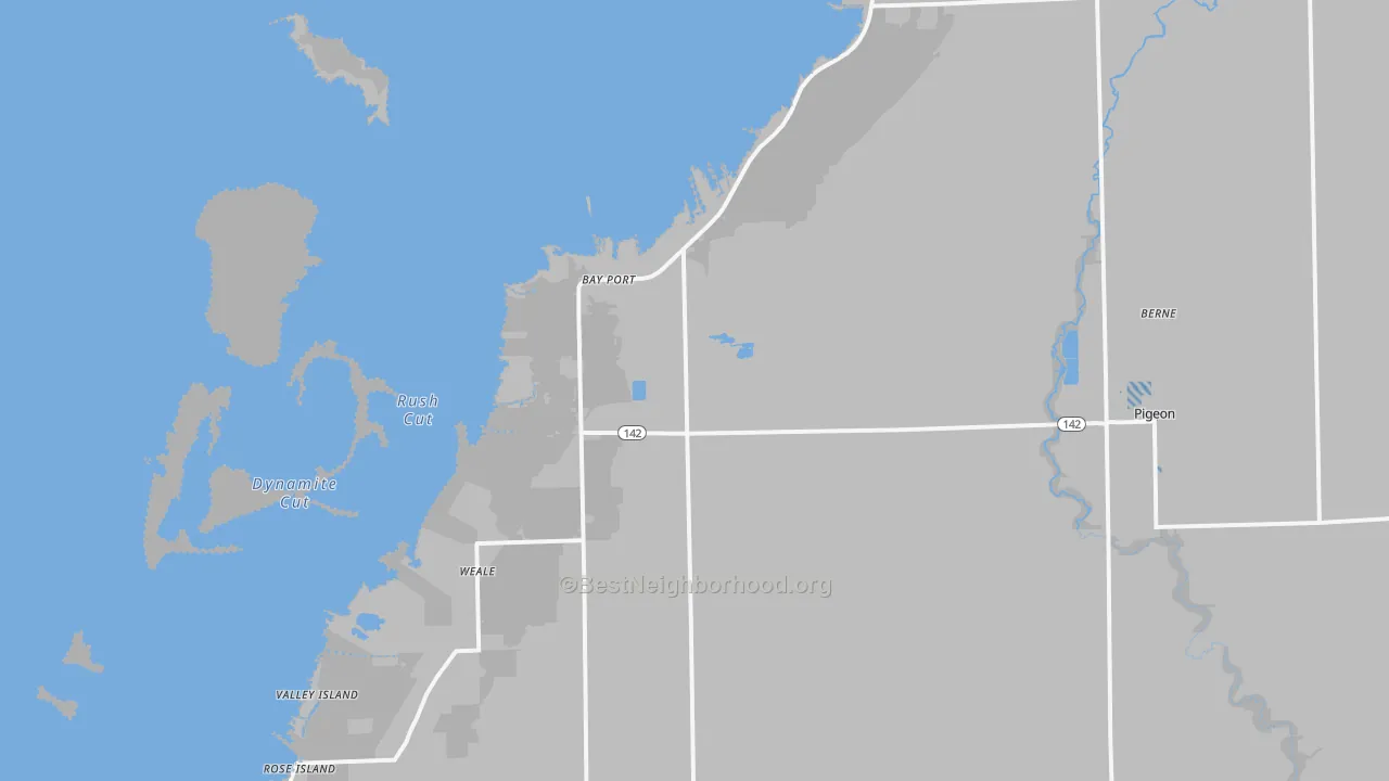 Transit Grade map of 48720, MI