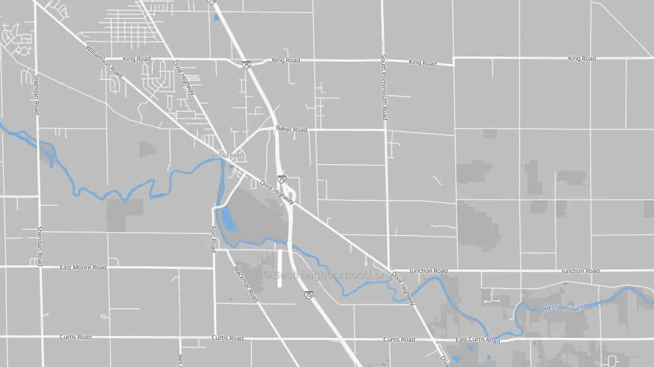 Transit Grade map of 48722, MI