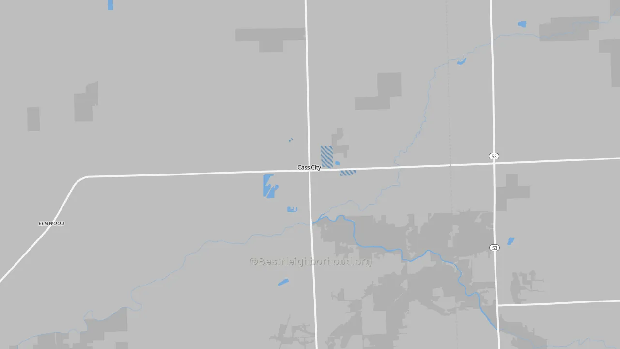 Transit Grade map of 48726, MI