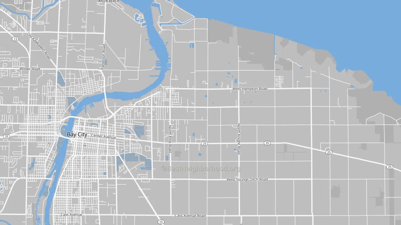 Transit Grade map of 48732, MI