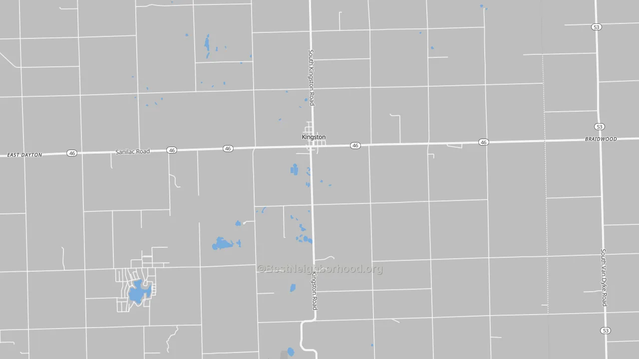 Transit Grade map of 48741, MI