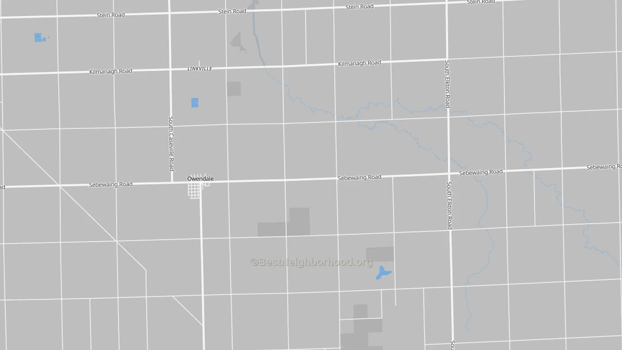Transit Grade map of 48754, MI