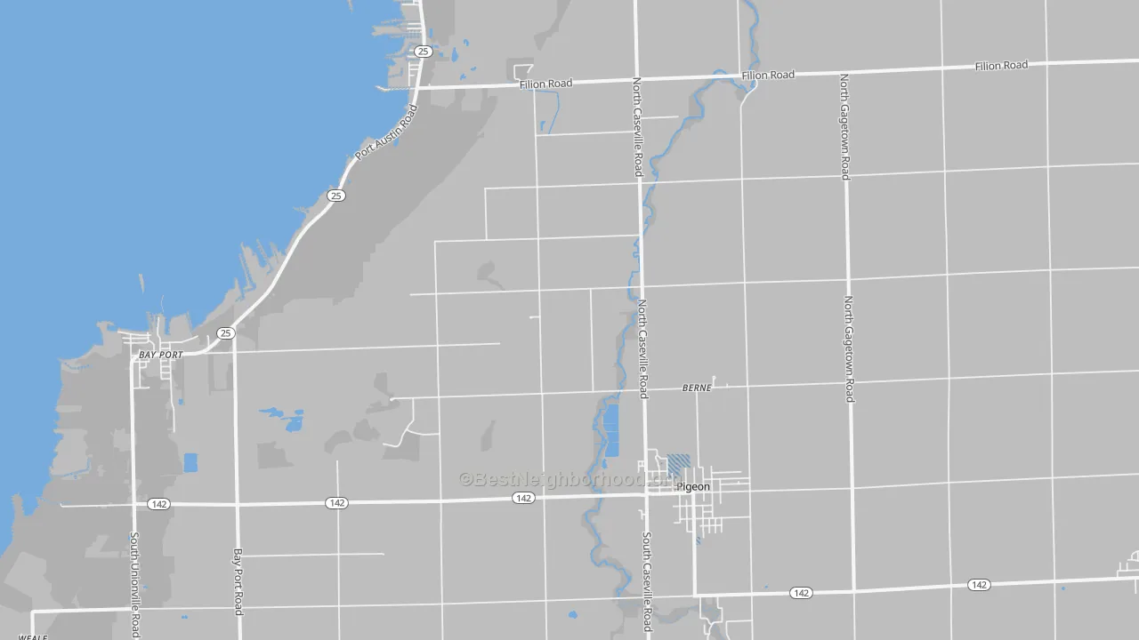 Transit Grade map of 48755, MI