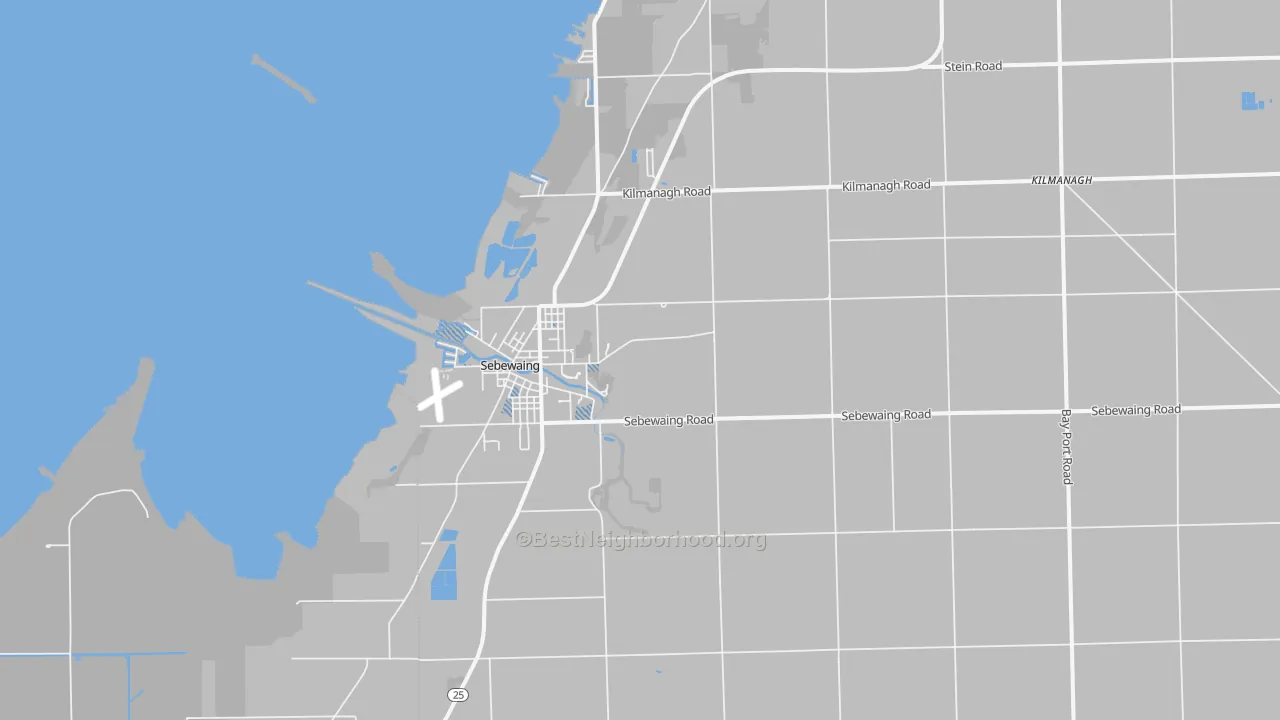 Transit Grade map of 48759, MI