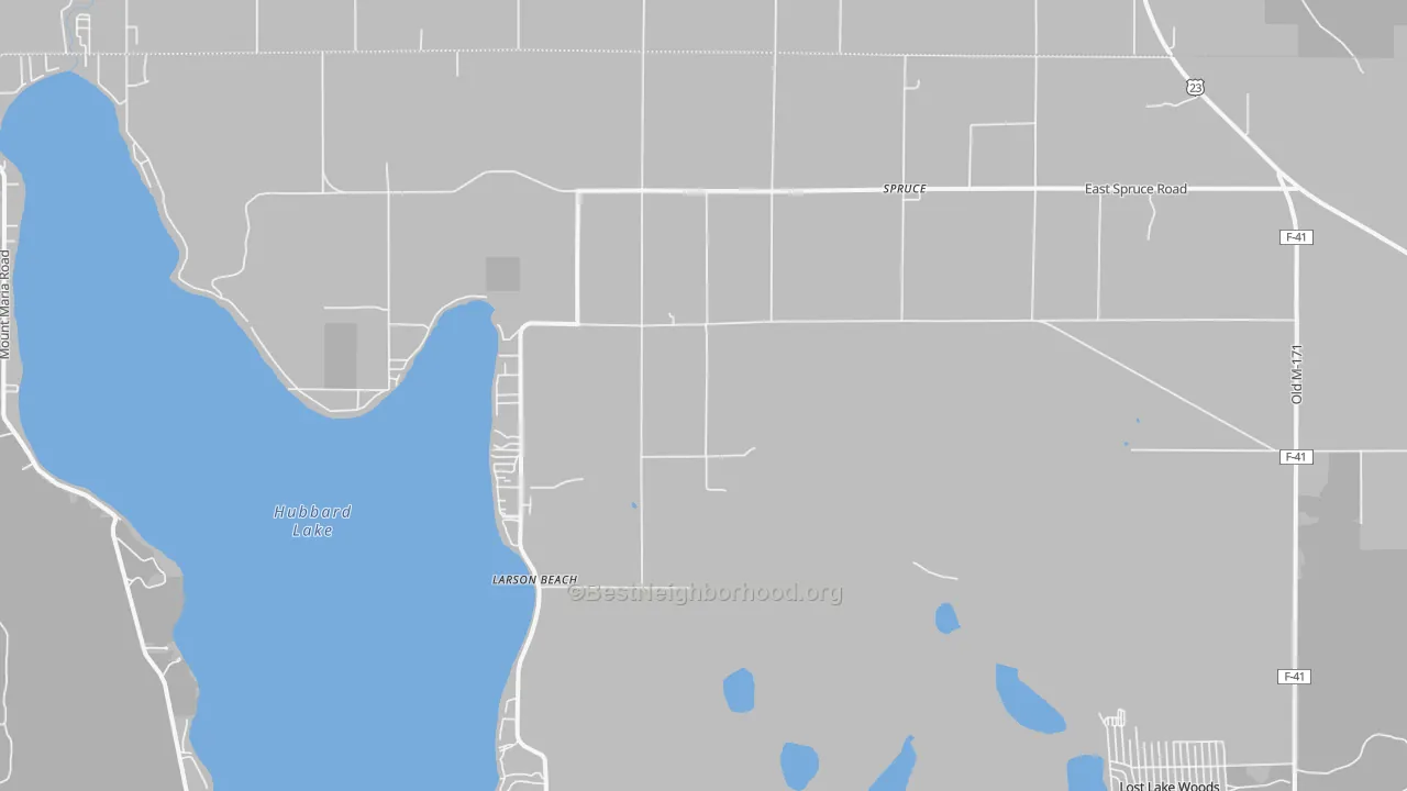 Transit Grade map of 48762, MI