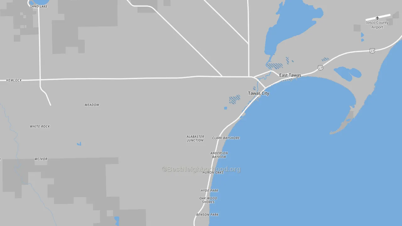 Transit Grade map of 48763, MI