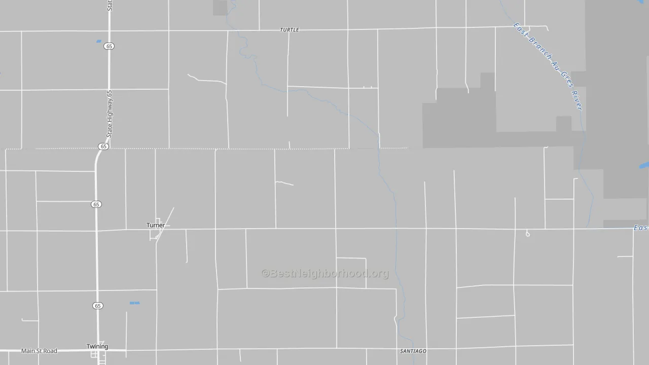 Transit Grade map of 48765, MI