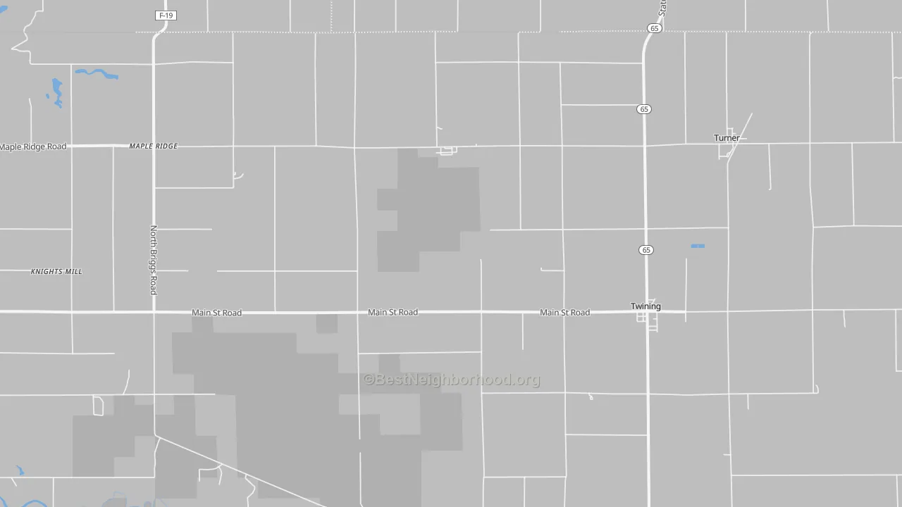 Transit Grade map of 48766, MI