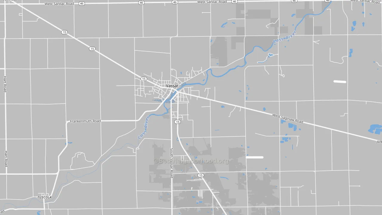 Transit Grade map of 48768, MI