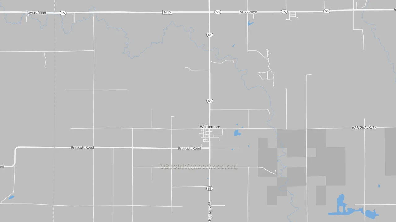 Transit Grade map of 48770, MI