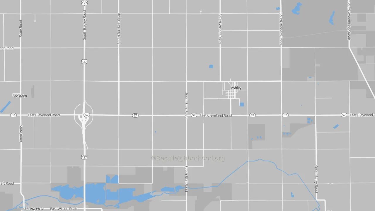 Transit Grade map of 48806, MI