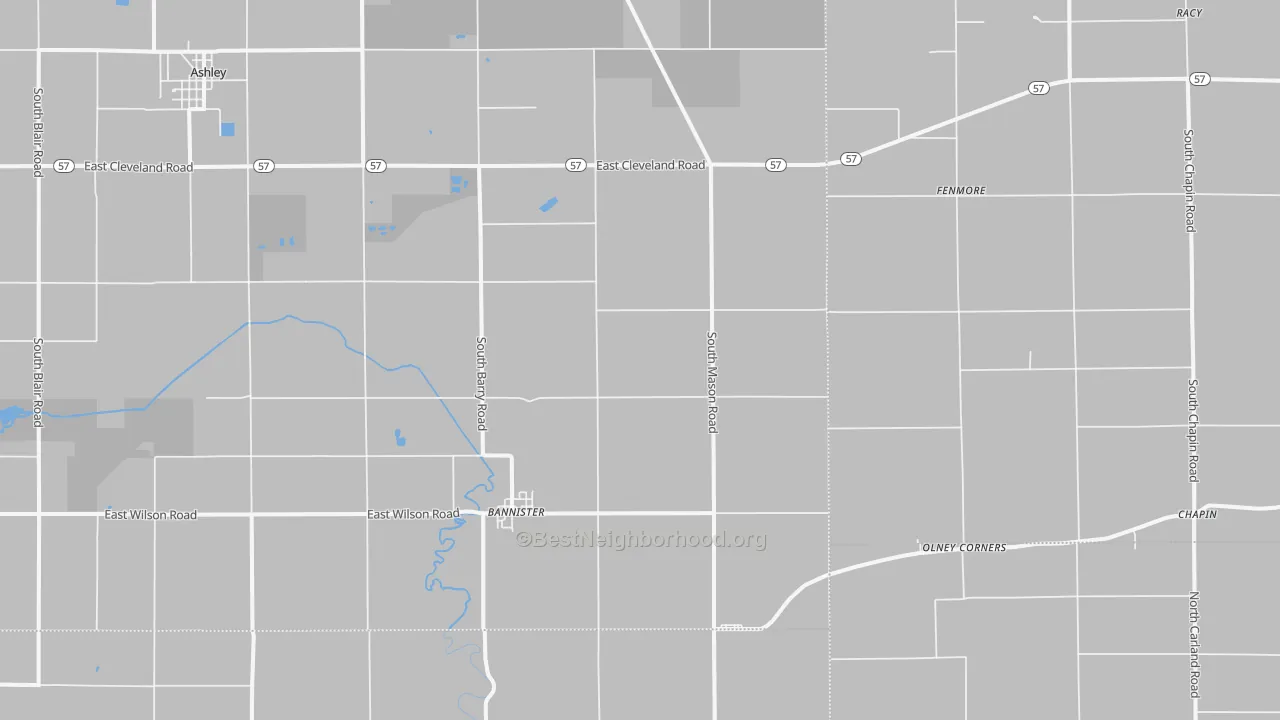 Transit Grade map of 48807, MI