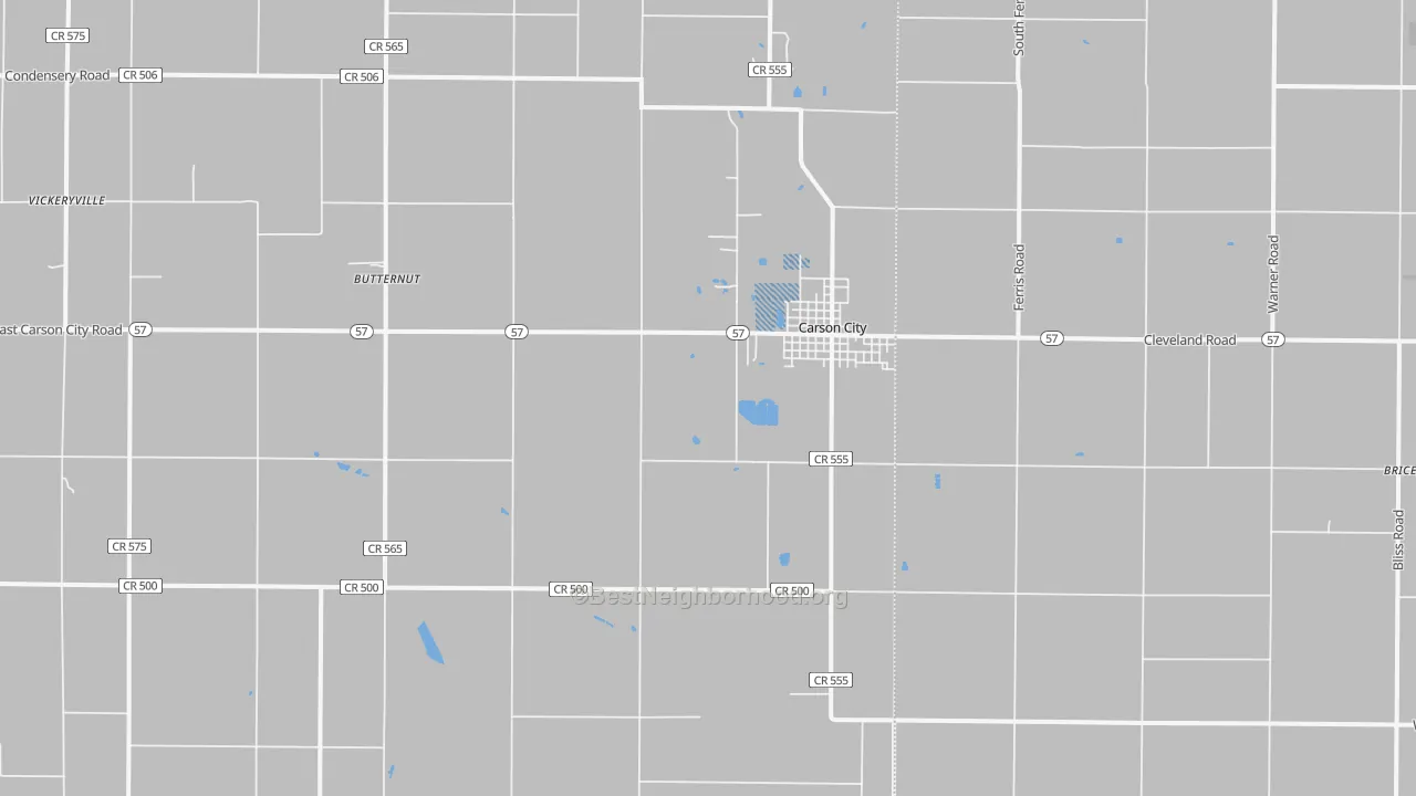 Transit Grade map of 48811, MI
