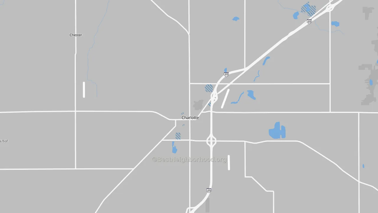Transit Grade map of 48813, MI