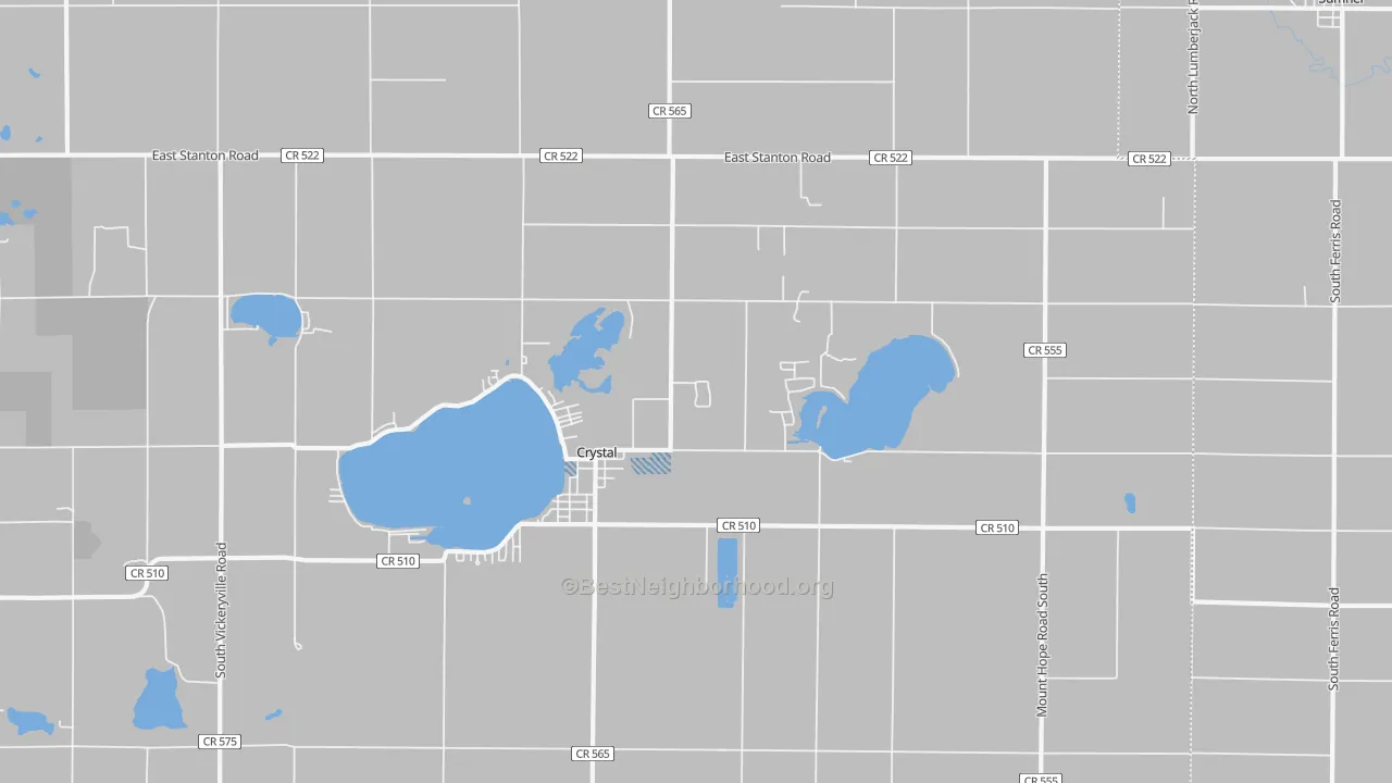 Transit Grade map of 48818, MI