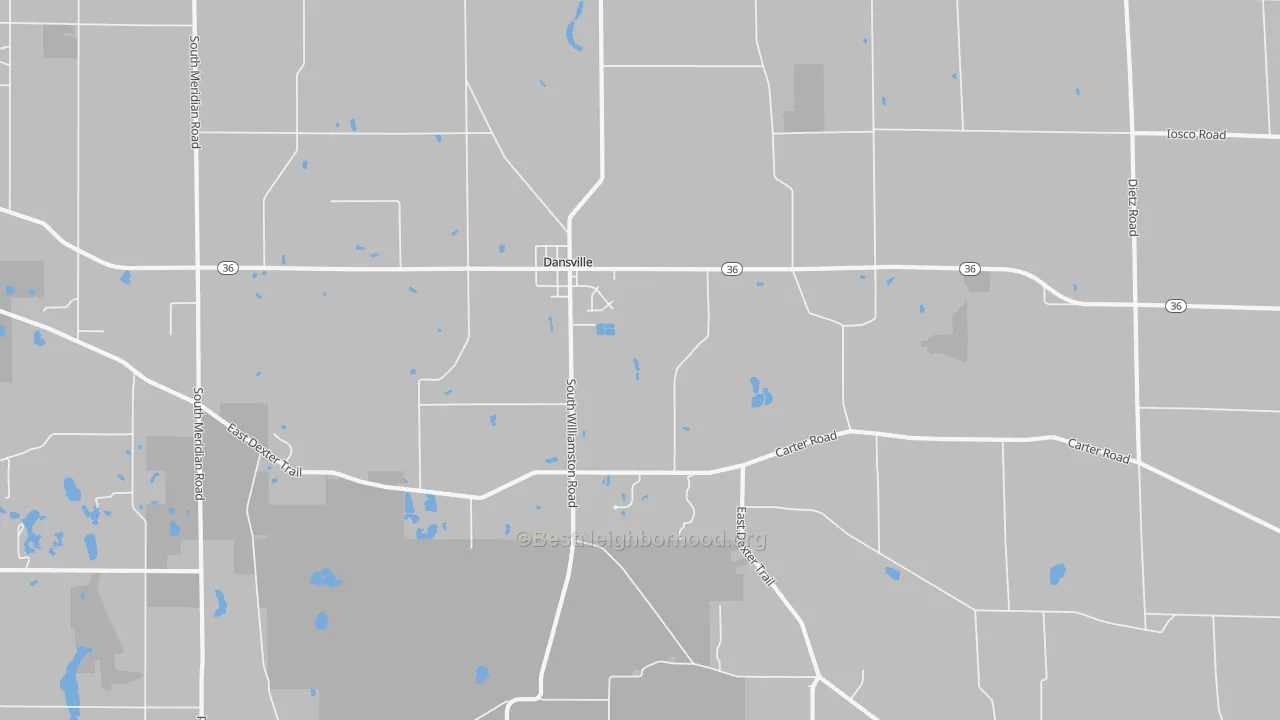 Transit Grade map of 48819, MI