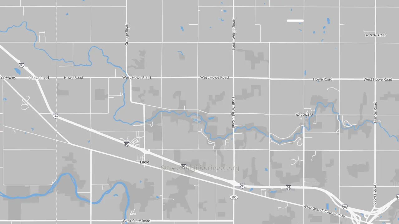 Transit Grade map of 48822, MI