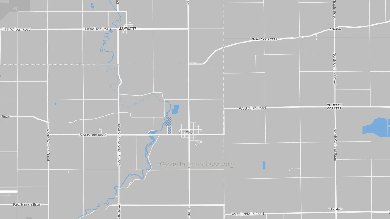Transit Grade map of 48831, MI