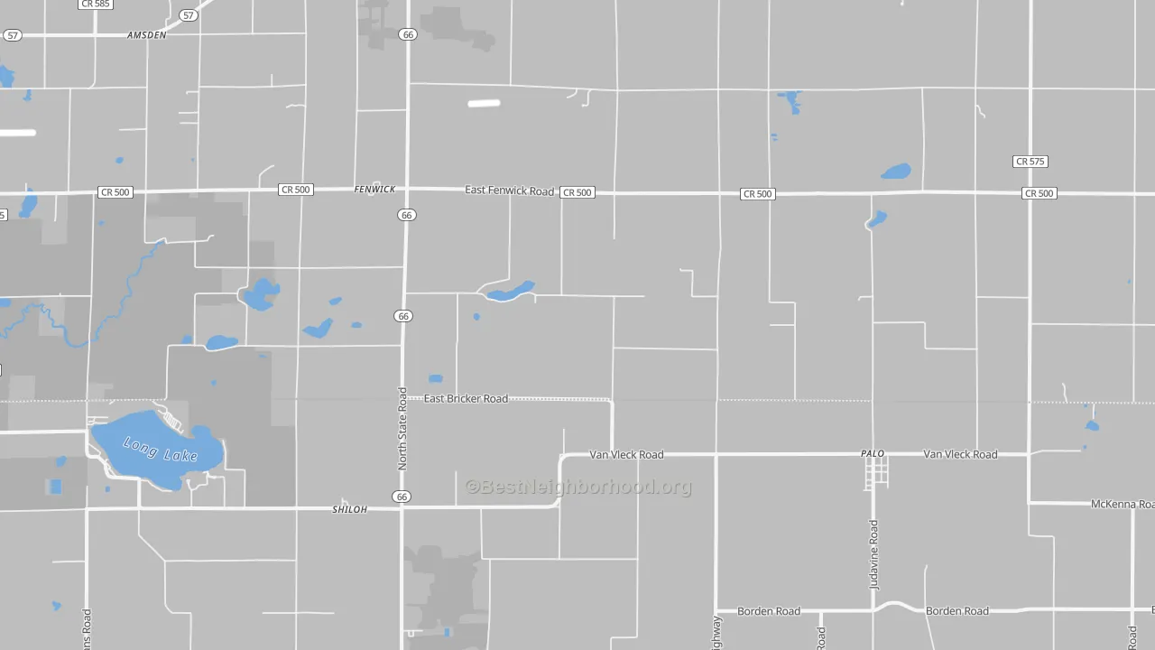 Transit Grade map of 48834, MI