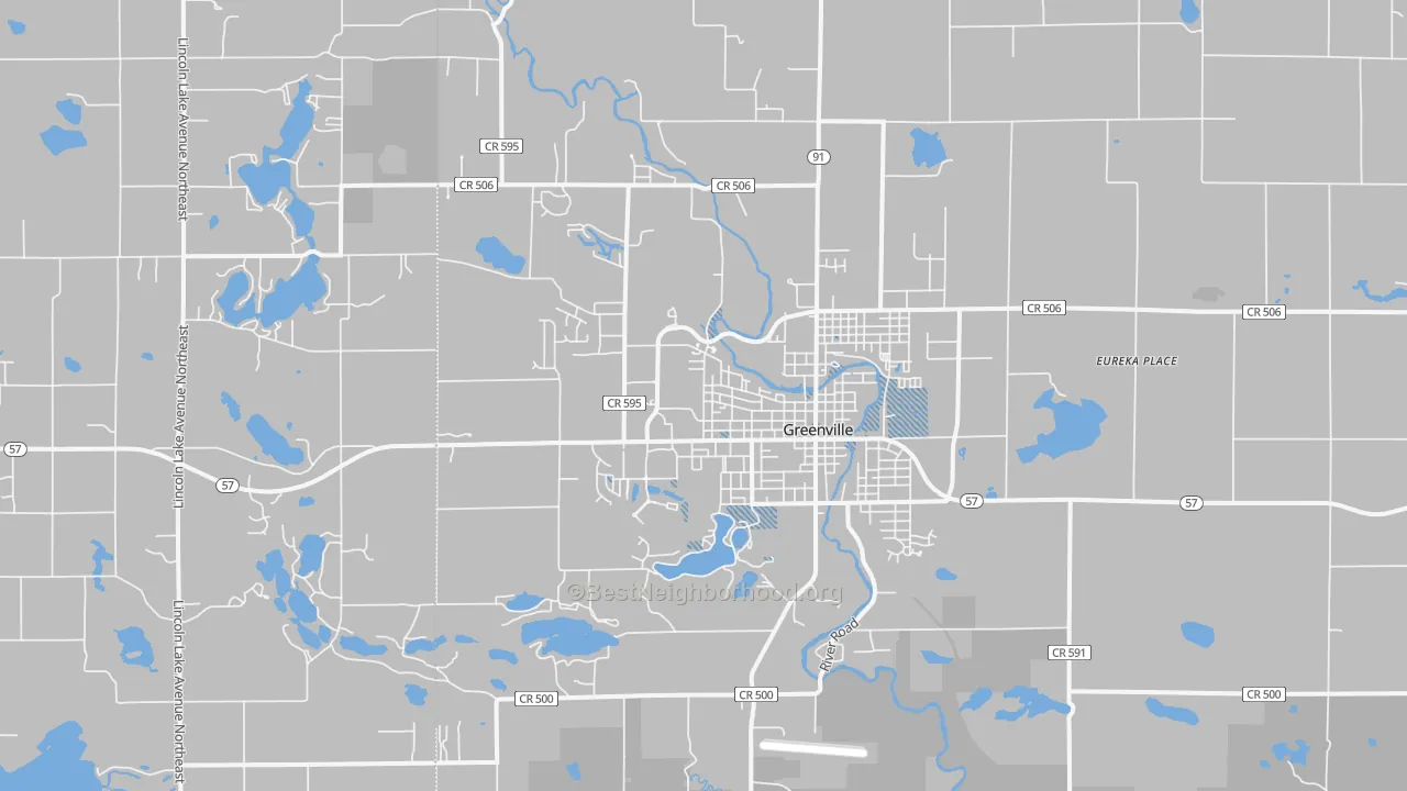 Transit Grade map of 48838, MI