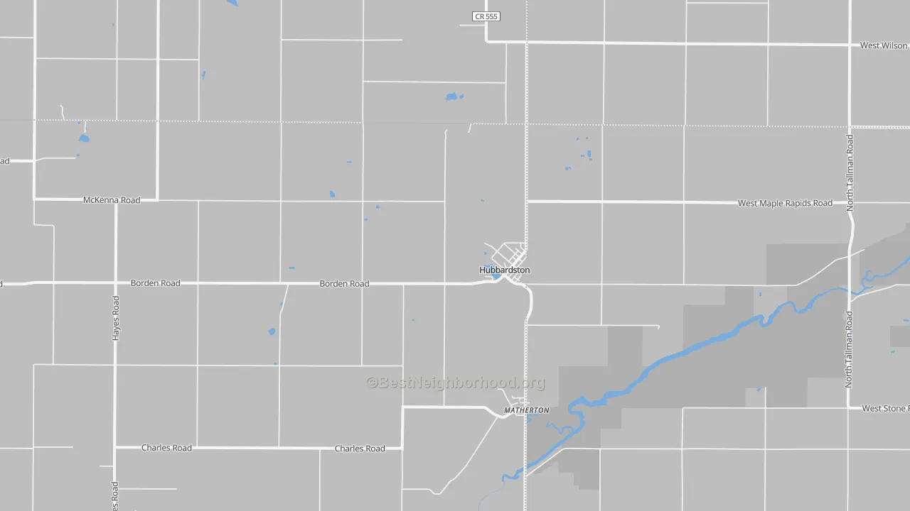 Transit Grade map of 48845, MI