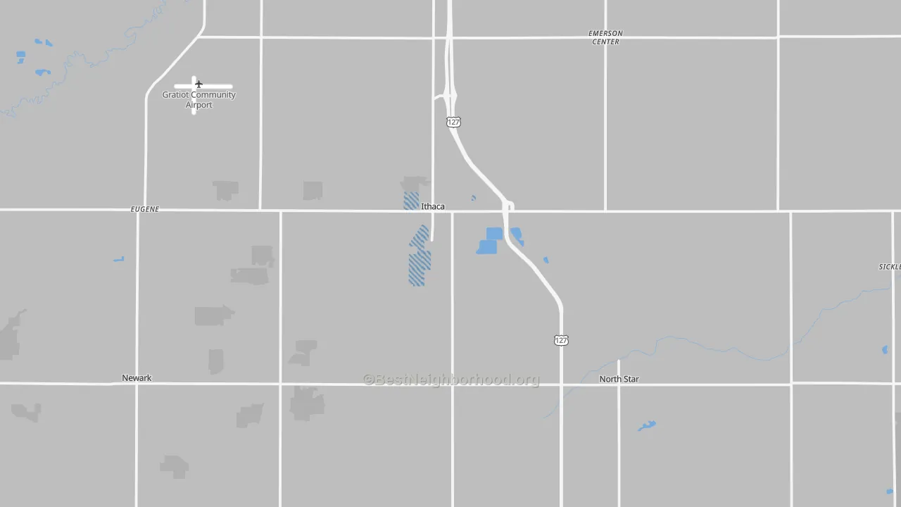 Transit Grade map of 48847, MI