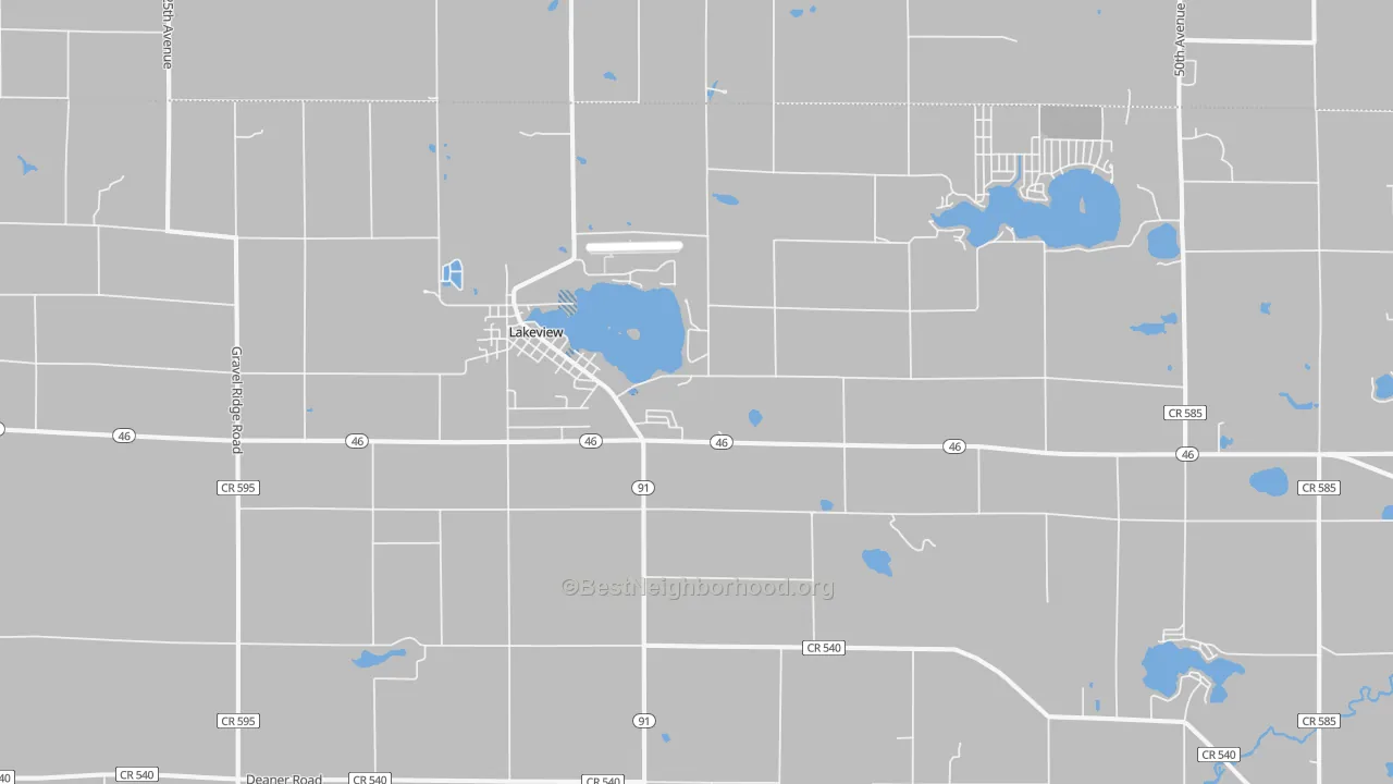 Transit Grade map of 48850, MI