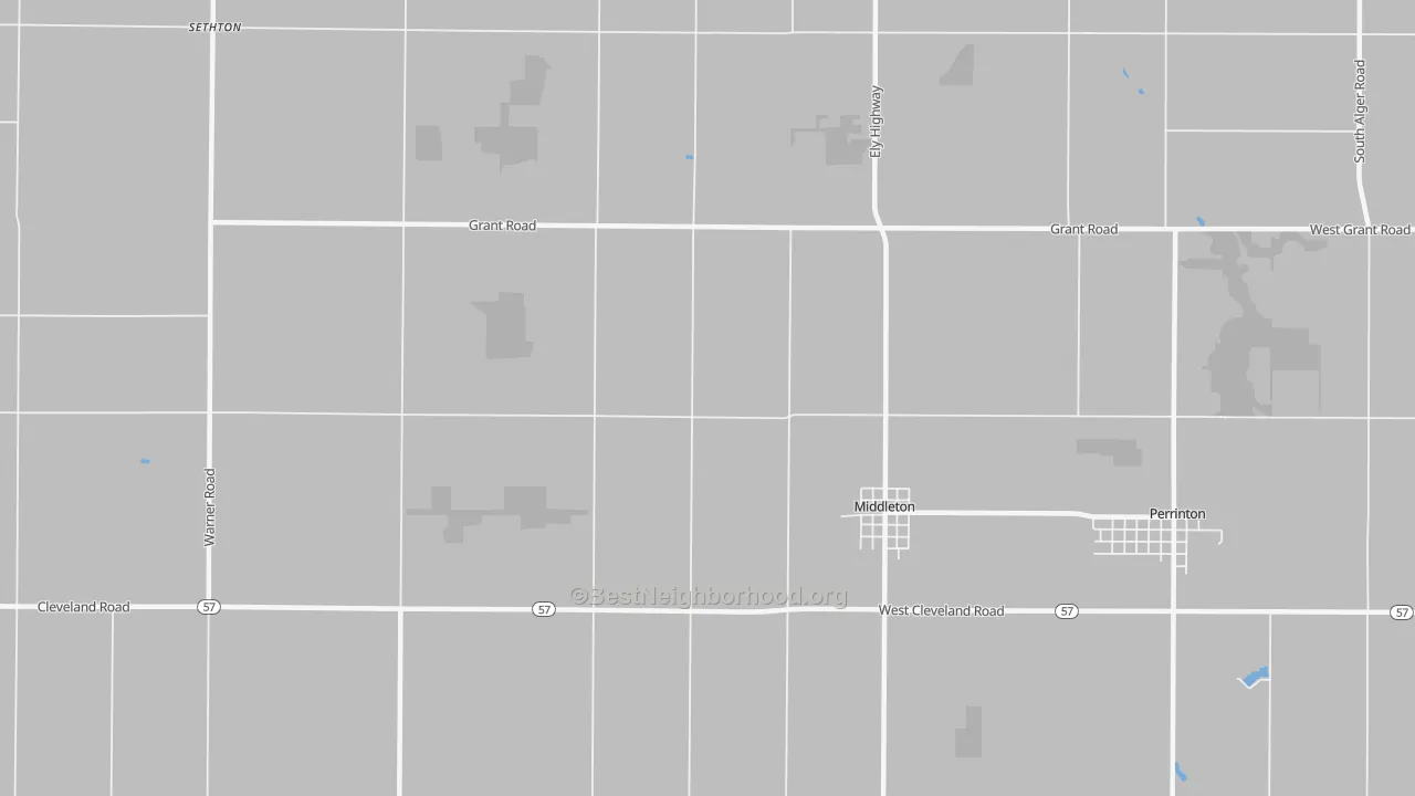 Transit Grade map of 48856, MI