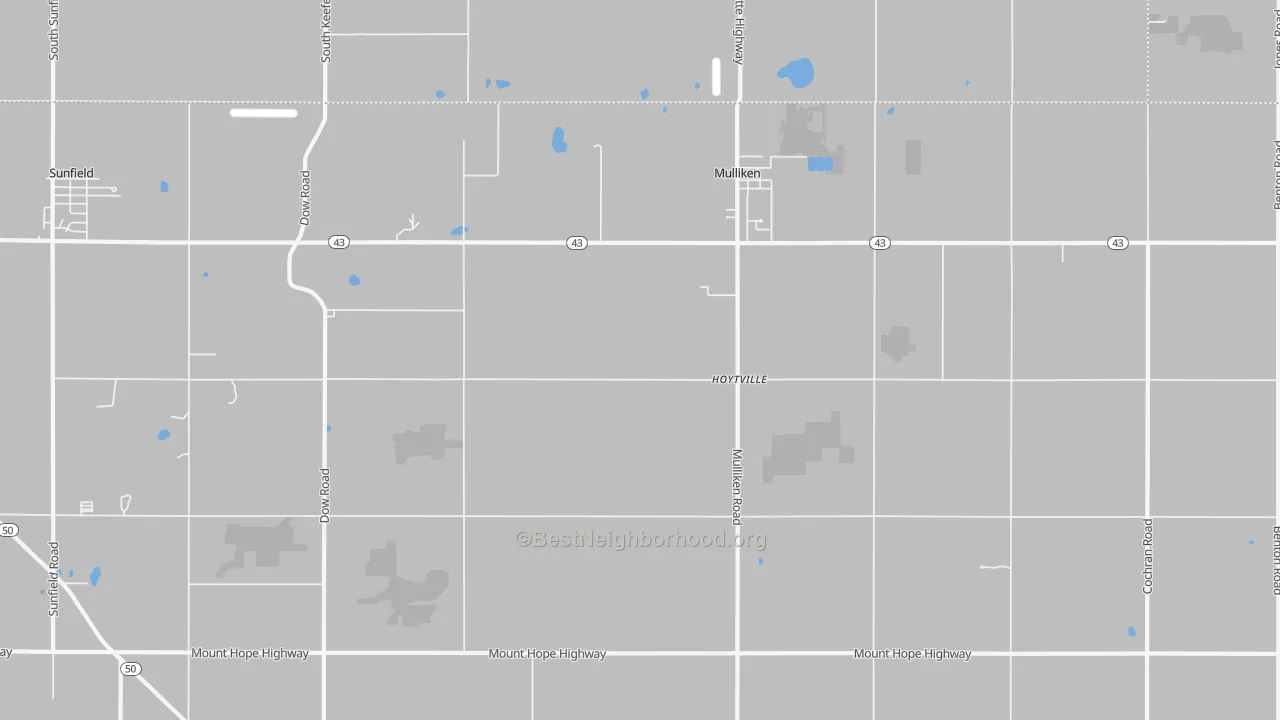 Transit Grade map of 48861, MI