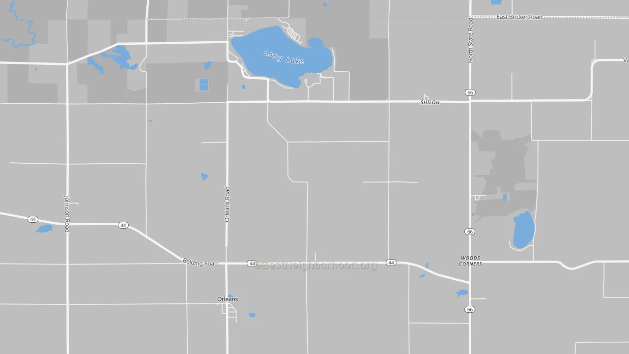 Transit Grade map of 48865, MI