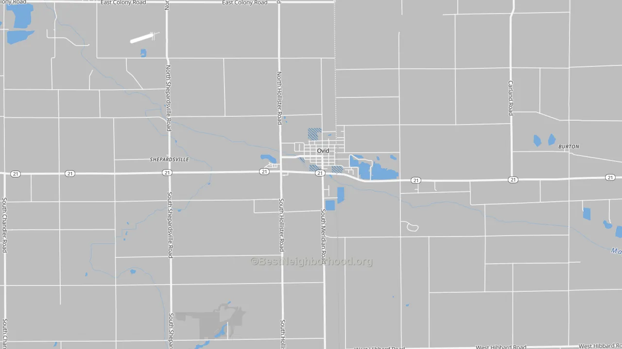 Transit Grade map of 48866, MI