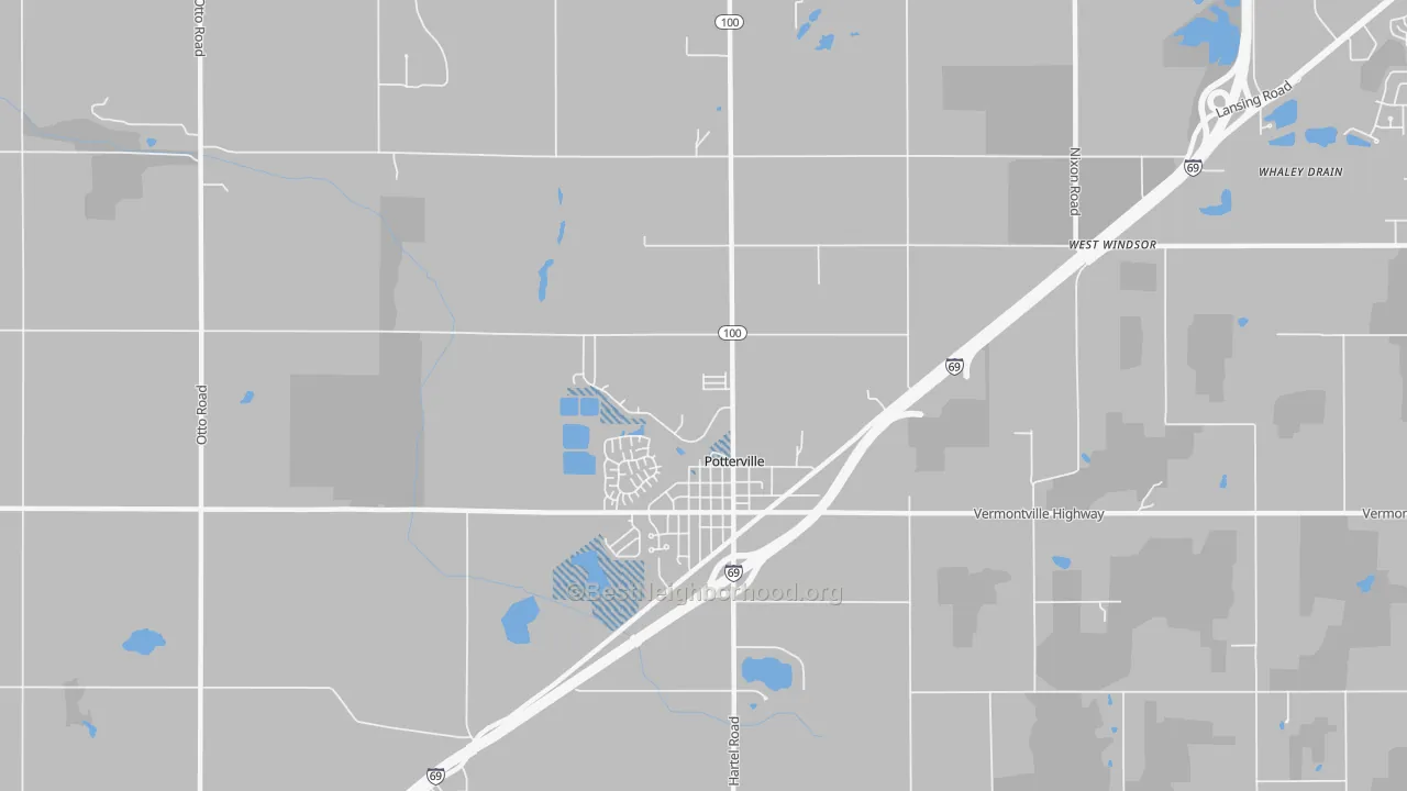 Transit Grade map of 48876, MI