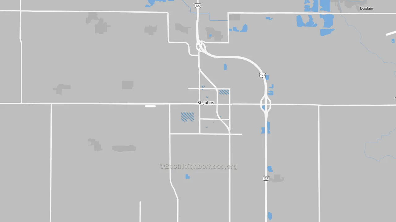 Transit Grade map of 48879, MI