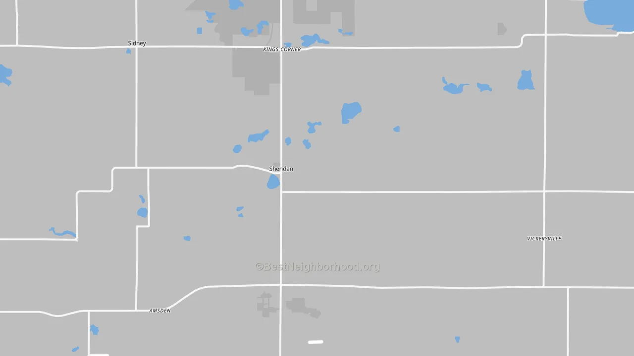Transit Grade map of 48884, MI