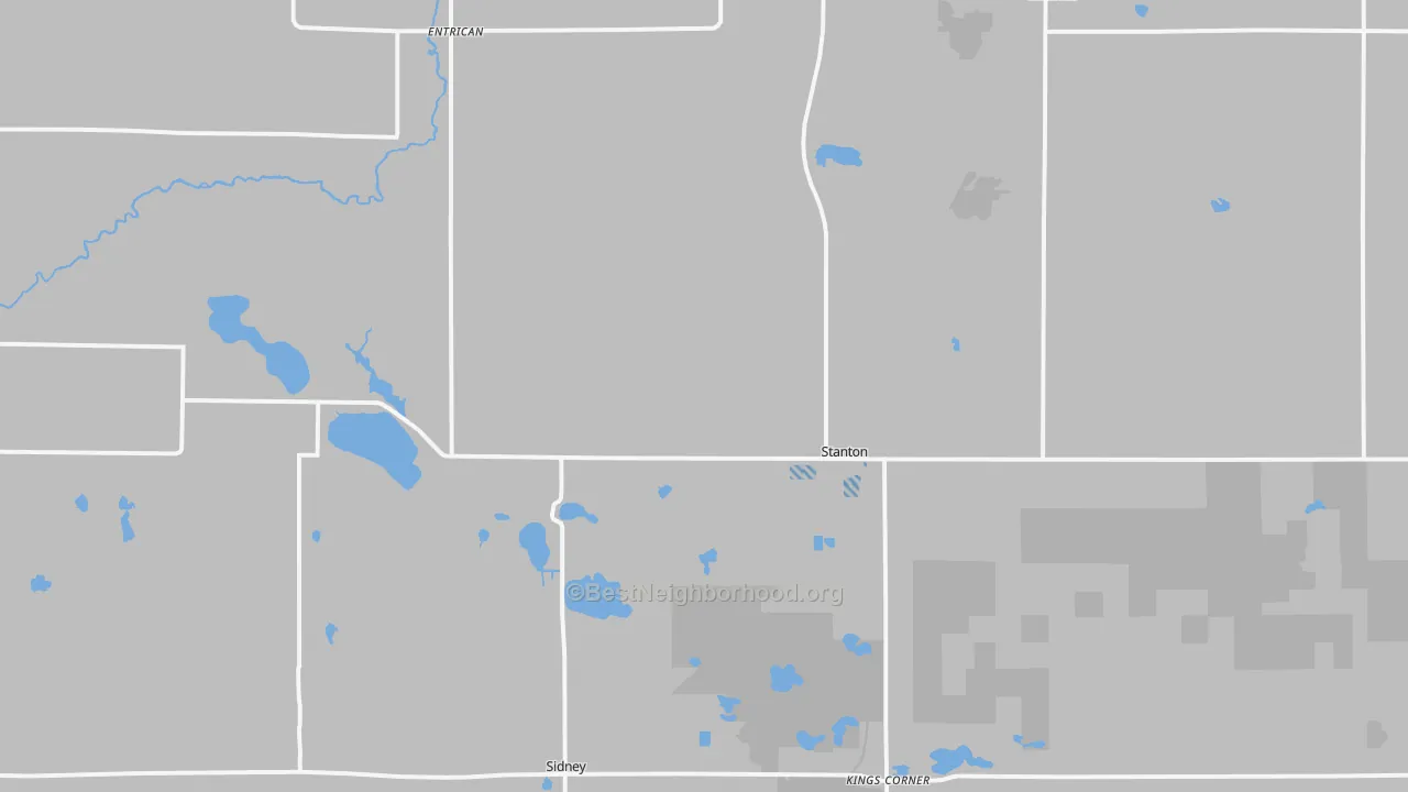 Transit Grade map of 48888, MI