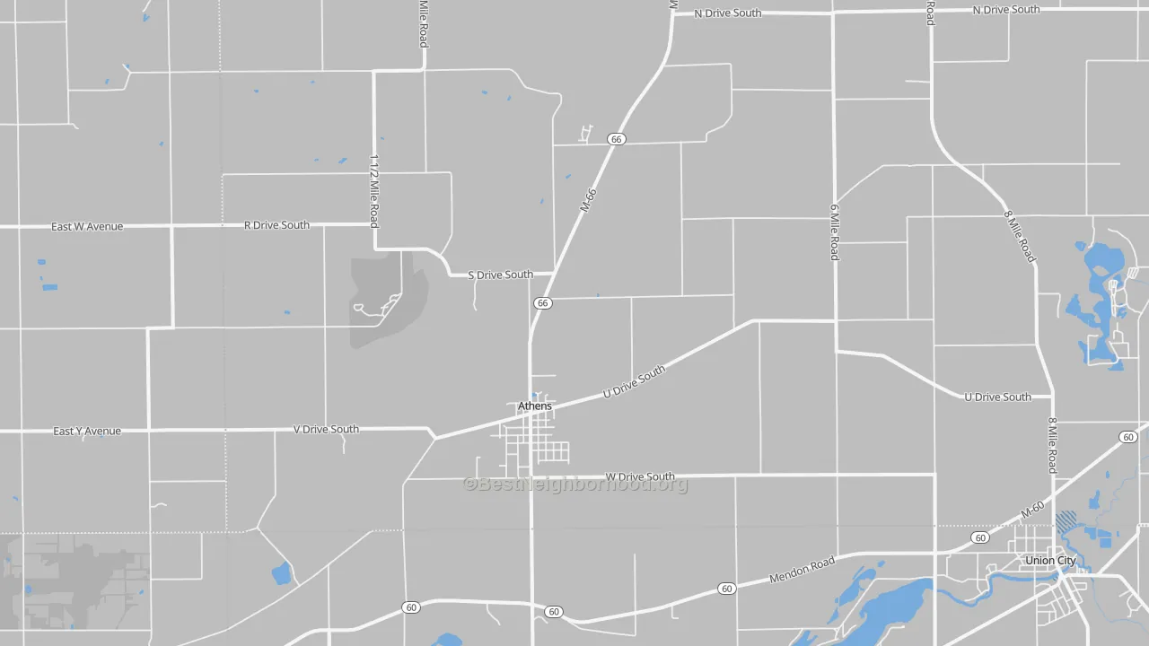 Transit Grade map of 49011, MI