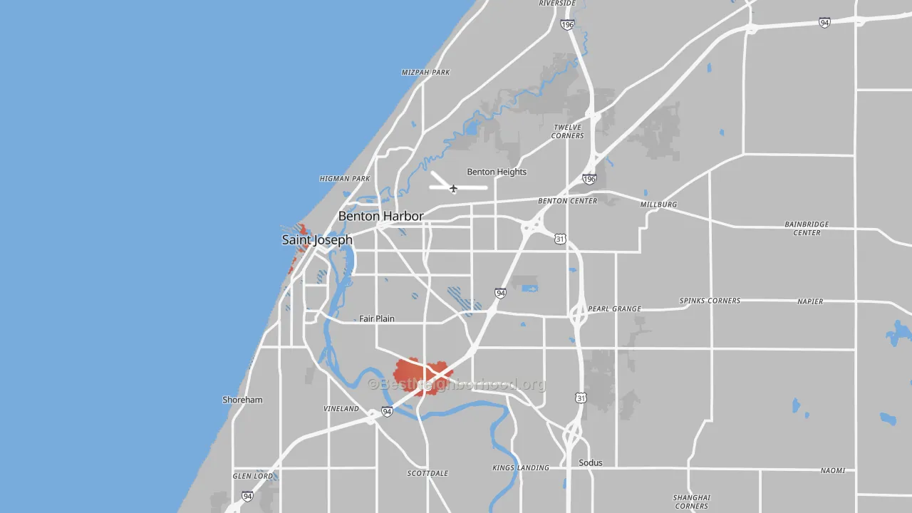 Transit Grade map of 49022, MI