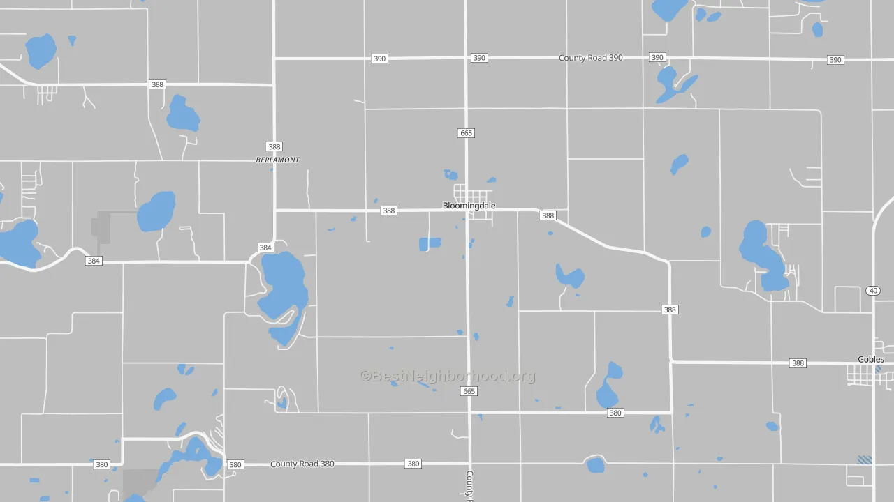 Transit Grade map of 49026, MI