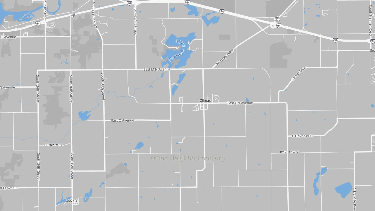 Transit Grade map of 49034, MI