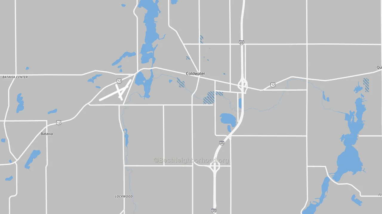 Transit Grade map of 49036, MI