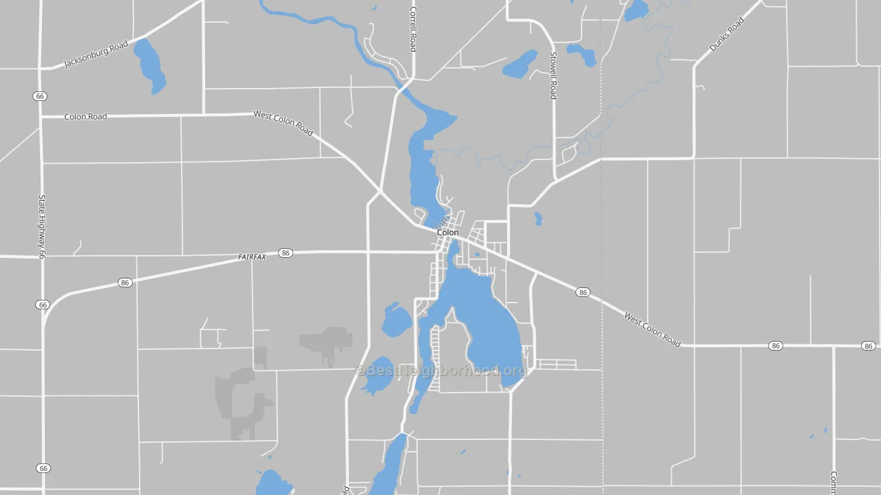 Transit Grade map of 49040, MI