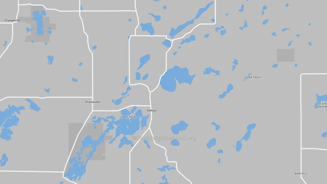 Transit Grade map of 49046, MI