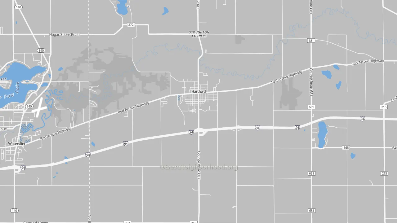 Transit Grade map of 49057, MI