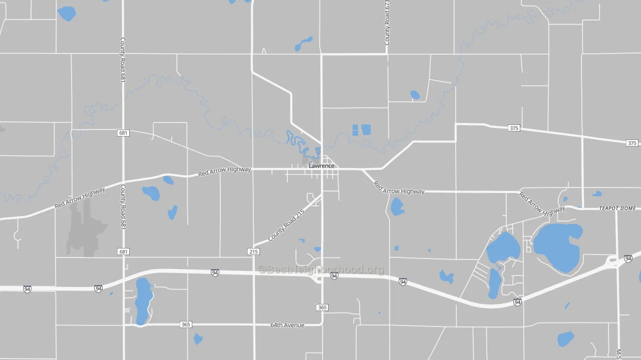 Transit Grade map of 49064, MI