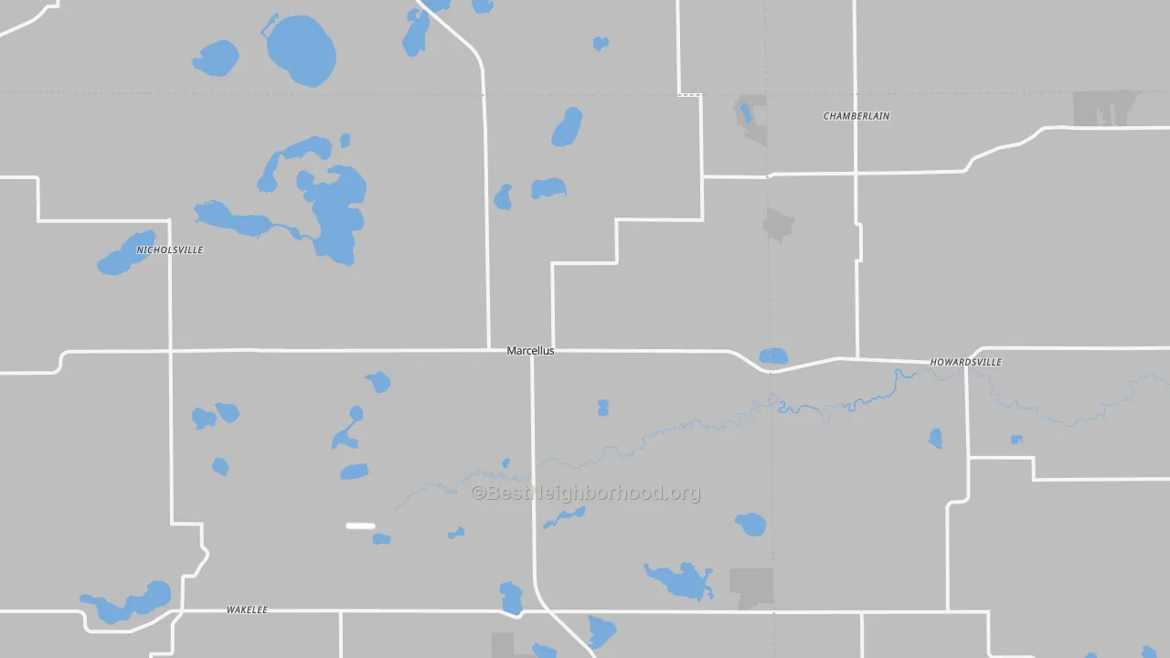 Transit Grade map of 49067, MI