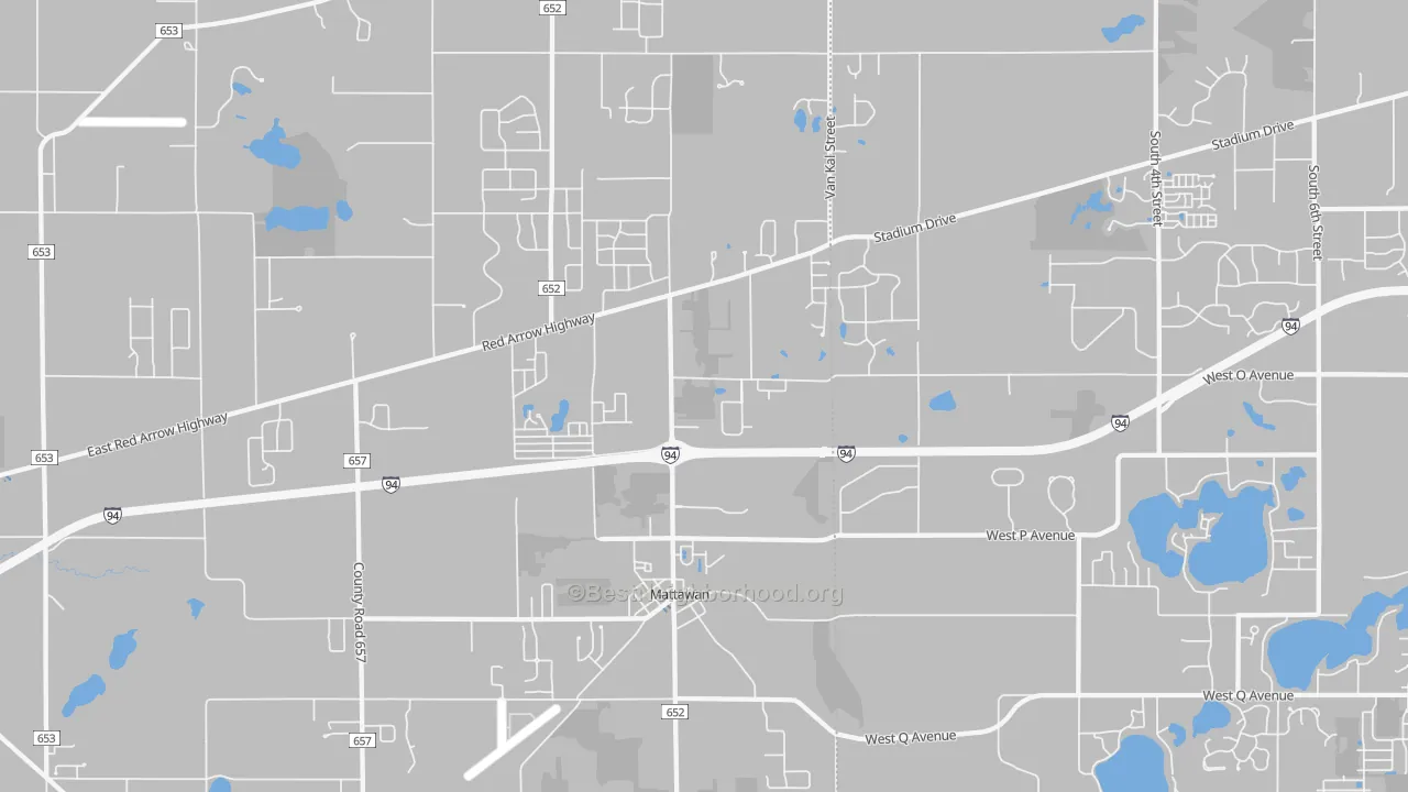 Transit Grade map of 49071, MI