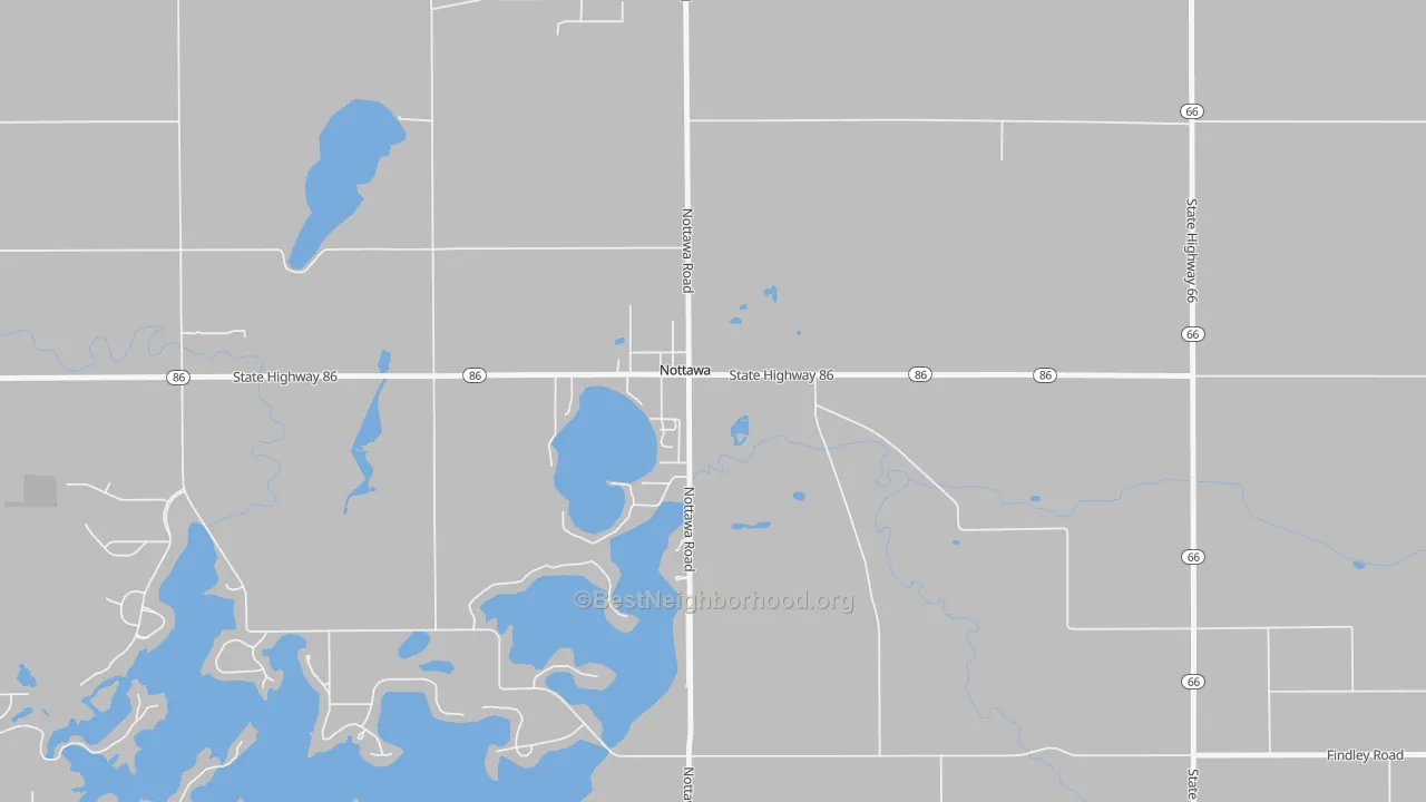 Transit Grade map of 49075, MI