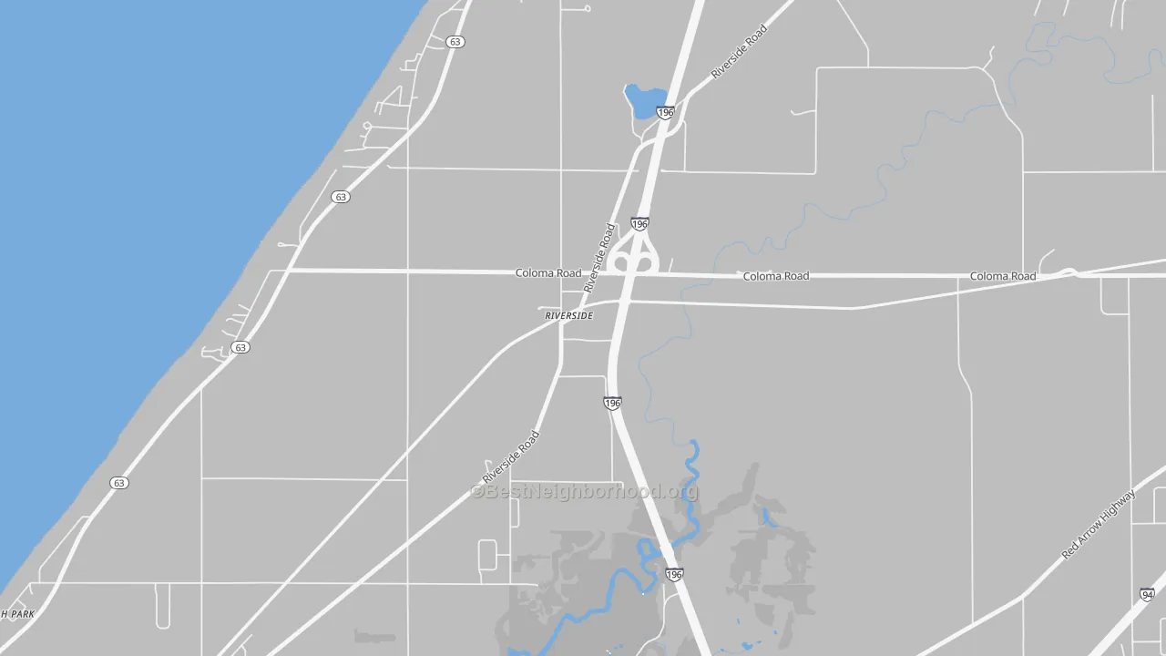Transit Grade map of 49084, MI